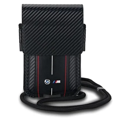 Immagine prodotto di NONAME BMW BMPSP15XMSCAKR Wallet Bag Carbon Red Stripes black
