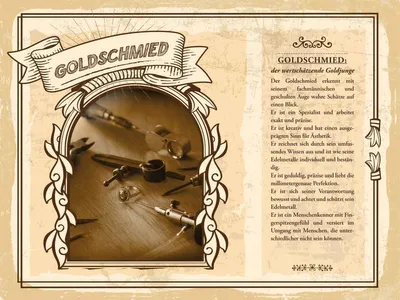 Zdjęcie produktu dla vianmo Drewniany znak 30x40 cm Goldschmied wertschätzer Goldjunge