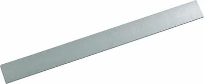 Image de Baguette de fer en acier inoxydable 5x50cm argentée autocollante Paquet de 10 pièces