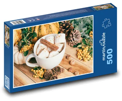 Obrázek produktu pro martinpuzzle - Puzzle 500 - Marshmallow - skořice