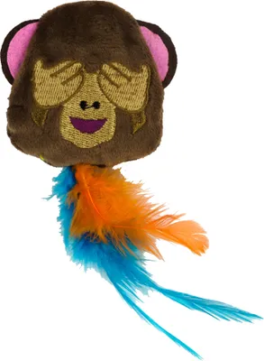 Immagine prodotto di Giocattolo per gatto Madnip Piume di scimmia Catmoji