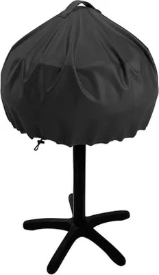 Image de Couverture de protection pour barbecue Famanu, résistante aux intempéries et à la chaleur. Housse noire en Oxford, portable, pour barbecue de 52 x 37 cm