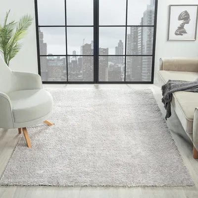 Produktbild von Hochflor Langflor Teppich Modern Wohnzimmer Schlafzimmer Ultra Weich Muster