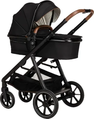 Produktbild von Qute Q-Journey Kinderwagen - Schwarz / Schwarz