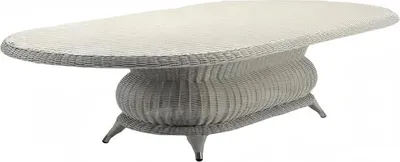 Produktbild von Couchtisch Grau Luxus Moderner Design stilvoll Kaffeetisch Hochwertig Rattan