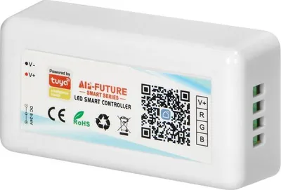 Obrázok produktu pre Bezdrôtový ovládač RGB LED pásov Tuya, 5-24 V, 18 A