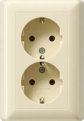 Obrázok produktu pre GIRA 078001, CEE 7/3, CEE 7/4, Biela, 250 V, 16 A, 2,5 cm