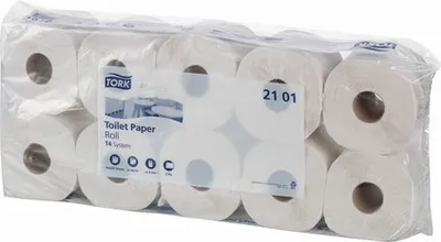 Produktbild von 1x Tork Advanced Toilettenpapier hochweiß, 2-lg 10 R. Tischläufer, Wohntextilien