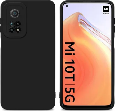 Image de Cadorabo Housse pour Xiaomi Mi 10T / Mi 10T PRO Housse de protection en noir TPU Silicone Etui Case Housse pour téléphone portable