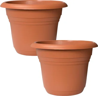 Produktbild von Kunststoff-Blumentopf Ø 35 cm Terra - 2 Stück