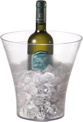 Produktbild von APS 36066 Wein-/Sektkühler, Kunststoff (SAN), 4 Liter, Ø oben 22 cm, Ø  unten 14 cm, Höhe 23 cm,  Germany