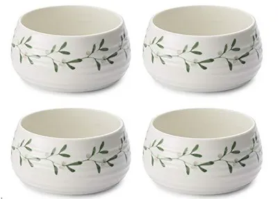 Kleine Schalen Set von 4 – 12 cm, Porzellan, spülmaschinenfest