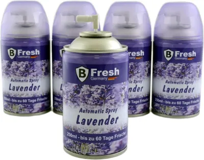 Image de Désodorisant d'intérieur Vaporisateur de parfum Recharge cartouche 250ml Lavande