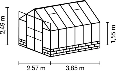 Produktbild von Cassandra 9900 ESG 3mm, schwarz