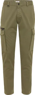 Produktbild von Camel Active Herren Chino Freizeithose tapered Fit mit Cargo-Taschen in Oliv
