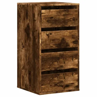 Immagine prodotto di vidaXL Cassettiera in rovere fumé 40x41x76 cm materiale a base di legno