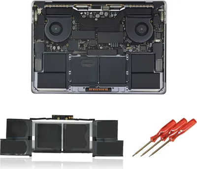 Zdjęcie produktu dla Bateria Tradebit do laptopa Apple MacBook Pro 15 (2019) A1990, 7336 mAh, A1953 – zamienna bateria do laptopa, akumulator litowo-jonowy