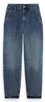 Productafbeelding van De Tide Workwear jeans met een langere pijplengte