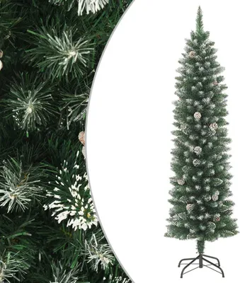 Obrázek produktu pro Umělý vánoční stromek se stojanem Slim 150 cm PVC