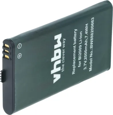 Produktbild von vhbw Akku Ersatz für Hytera BL2009 für Funkgerät, Walkie Talkie (2000 mAh, 3,7 V, Li-Ion)