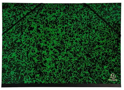 Immagine prodotto di Exacompta cartella per disegni A3 Annonay con elastico verde
