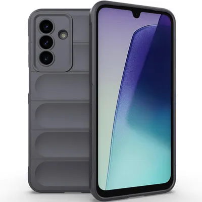 Produktbild von Handyhülle für Samsung Galaxy A17 5G/4G Weich TPU Silikon Stossfest Anti-rutsch Hülle Dunkelgrau