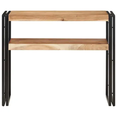 Zdjęcie produktu dla vidaXL Stolik 90x30x75 cm z litego drewna akacjowego