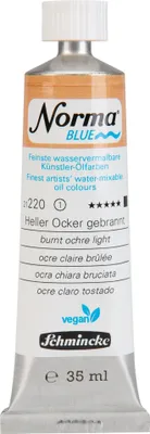 Produktbild von Norma Blue - Heller Ocker gebrannt 35ml - umweltbewusste Ölfarbe Schmincke 21 220 009