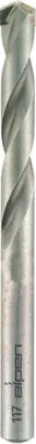 Produktbild von ALPEN Drills 11701000100, Bohrer, Steinbohrer, Drehung der rechten Hand, 1 cm, 120 mm, Mauerziegel, Beton, Naturstein