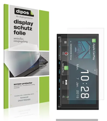 Produktbild von 2x Schutzfolie für Kenwood DNX9190DABS matt Displayschutzfolie Folie Display Schutz dipos