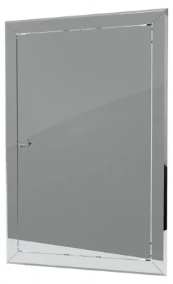 Image de Mimet Trappe de visite métallique Inox 50x60 cm