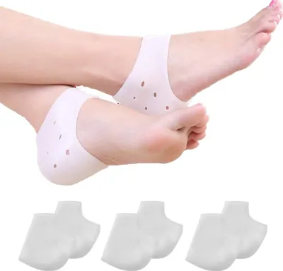 Produktbild von Fersenpolster, Gel Fersenschutz Silikon Pads