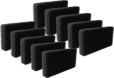 Produktbild von vhbw 10x Schaumfilter kompatibel mit Gorenje SP10/331 D8764N, SP10/331 D8665N, SP10/331 D8664N, SP10/331 D79864J, SP10/331 D88464N Wäschetrockner