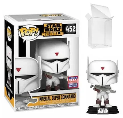 Image de Star Wars Rebels - Super Commando impérial 452 Édition limitée Convention d'été 2021 - Funko Pop! - Figurine en vinyle