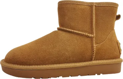 Produktbild von Queens Damenschuhe Stiefel Gefüttert Braun Freizeit, Schuhgröße:42 EU