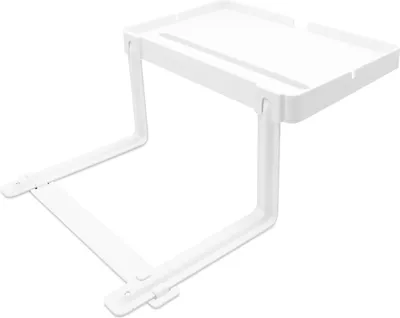 Produktbild von Hängende Bettablage mit Telefonhalter - Kunststoff (ABS) - 32 x 21 x 3 cm - weiß