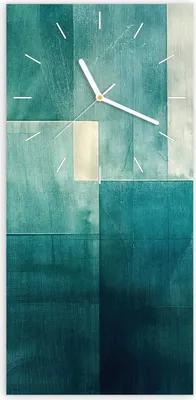 Produktbild von Wanduhr aus Glas mit Motiv Abstrakter Hintergrund- 30 x 60 cm - inkl. Aufhängesystem