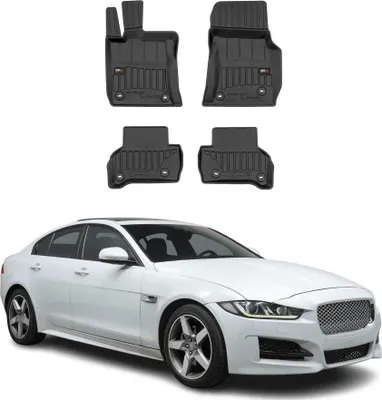 Produktbild von FROGUM Pro-Line 3D TPE Fußmatten für JAGUAR XE (X760) Vorne+Hinten