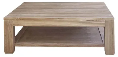 Produktbild von Couchtisch aus massivem Teakholz