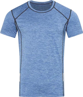 Immagine prodotto di Stedman ST8840 | Camicia da uomo Recycled Sports-T Reflect - Colore: Blue Heather - Taglia: L