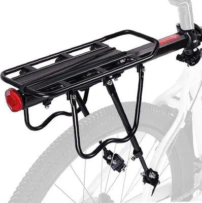 Produktbild von Fahrrad-Gepäckträger Alu max. Belastung 50 kg. Gepäckträgerhalter