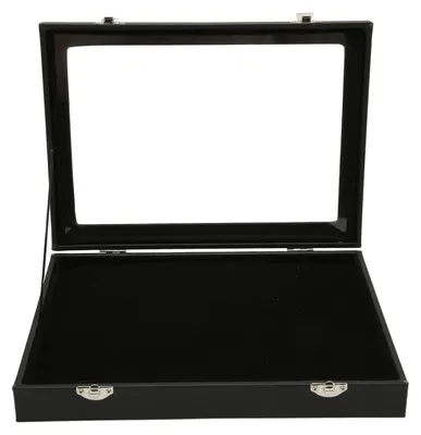 Image de Elzusha - Vitrine pour épingles et médailles avec fenêtre transparente