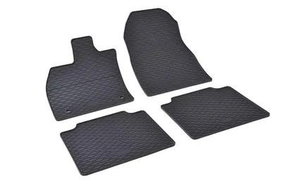 Produktbild von Rigum-Gummifußmatten für Toyota bZ4X (2022-) / Subaru Solterra (2022-) / Lexus RZ (2022-)