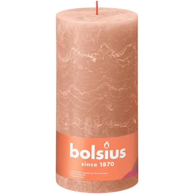 Produktbild von Bolsius Stumpenkerze XXL Rustik Shine Cremiges Karamell 20 cm