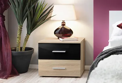 Immagine prodotto di Comodino da camera da letto, mobili di design, mobili per il soggiorno, arredamento, legno