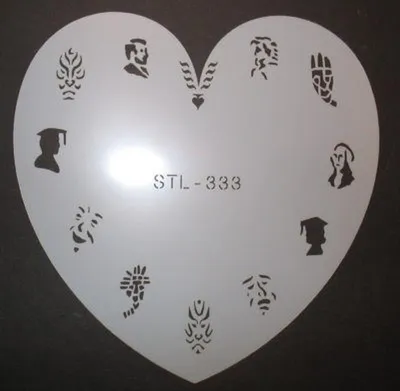 Produktbild von Airbrush-Schablone STL-333