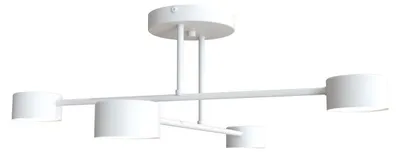 Immagine prodotto di Lampada a sospensione Halo in acciaio bianco