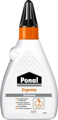 Produktbild von Ponal Holzleim Express, Flasche mit 225g, 9H PN18X