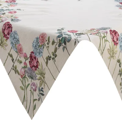 Produktbild von Eurofirany Tischdecke Gobelin beige 100 cm x 100 cm