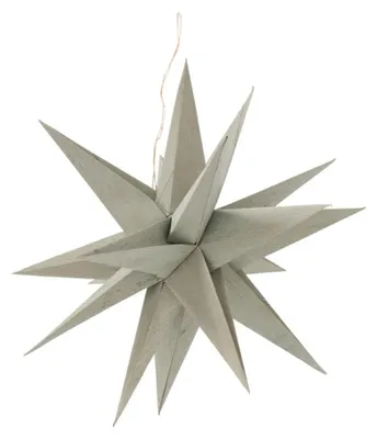 Produktbild von BOLTZE Dekohänger Stern Kassia salbeigrün 40cm